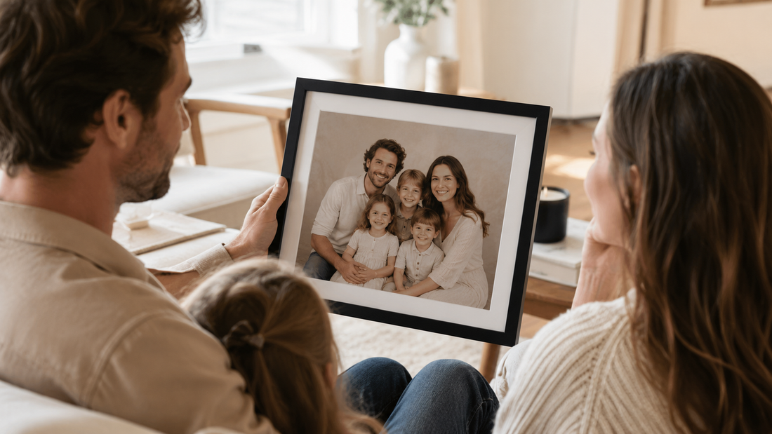 Cadeau personnalisé : pourquoi offrir un portrait de famille ?