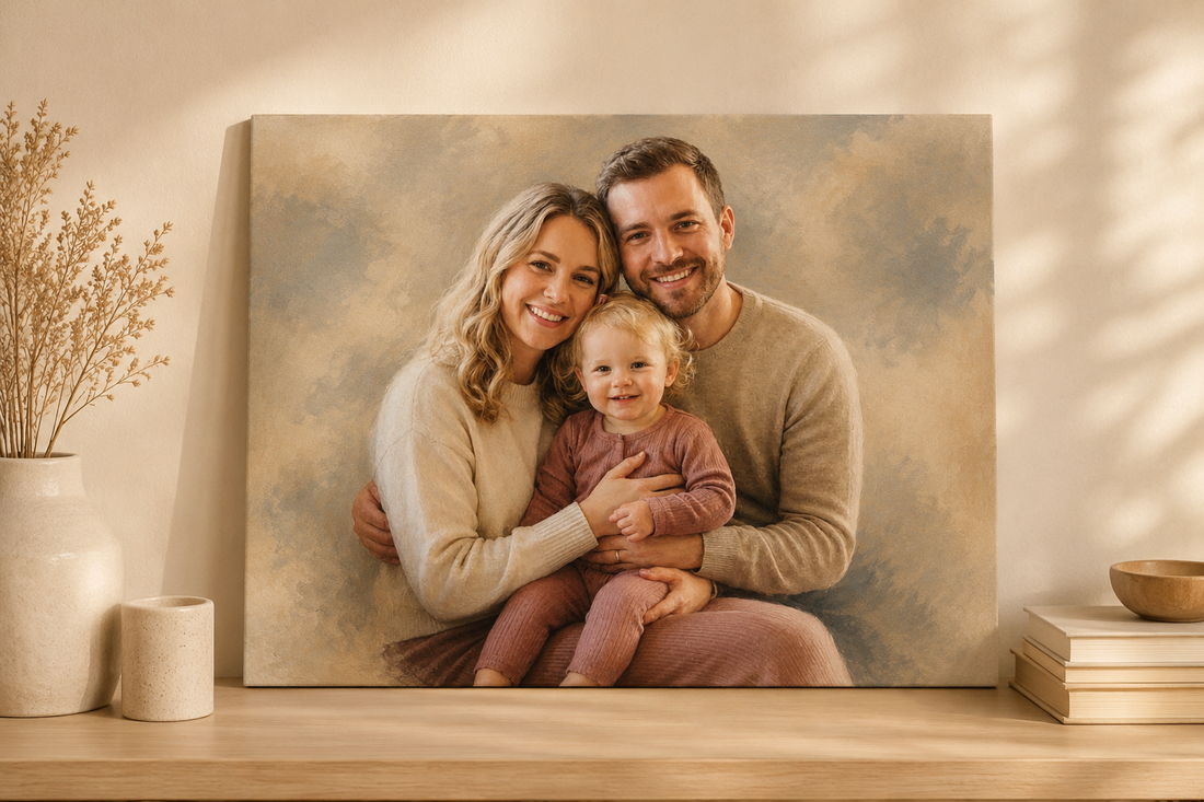 Comment créer un portrait de famille personnalisé à partir de vos photos : le guide complet
