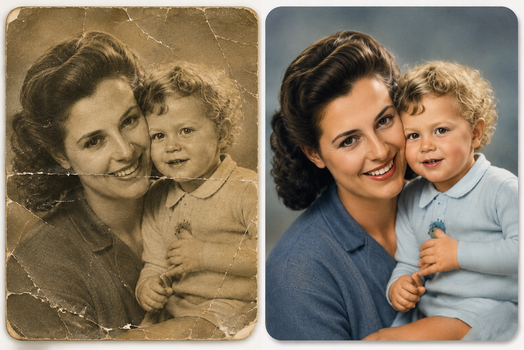 Restauration de Photo