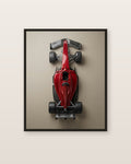 Monoplace — affiche sport auto Lullae