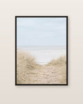 Les dunes · panneau central — affiche paysage Lullae