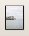Les falaises · panneau droite — affiche paysage Lullae