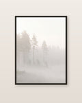 Le sous-bois · panneau centre — affiche paysage Lullae