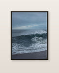 La vague · panneau gauche — affiche paysage Lullae